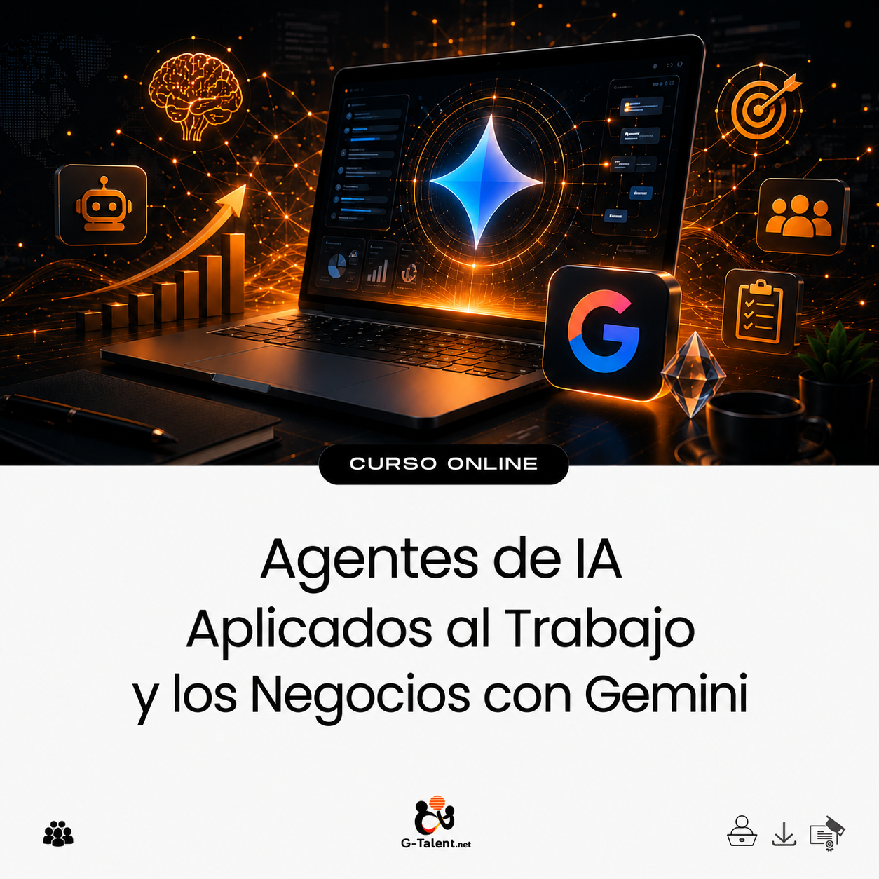 Agentes de IA Aplicados al Trabajo y los Negocios con Gemini