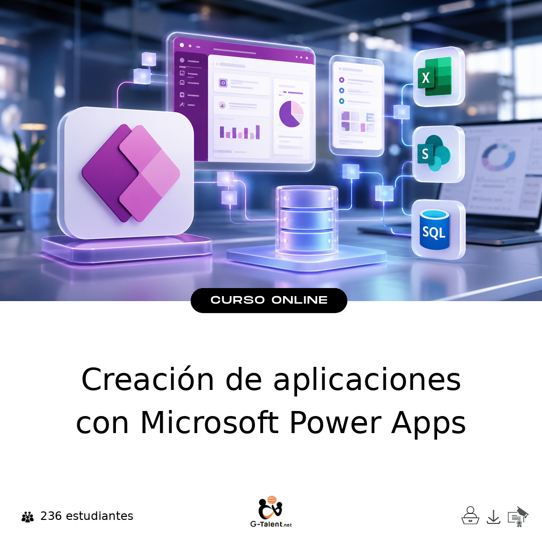 Creación de aplicaciones con Microsoft Power Apps