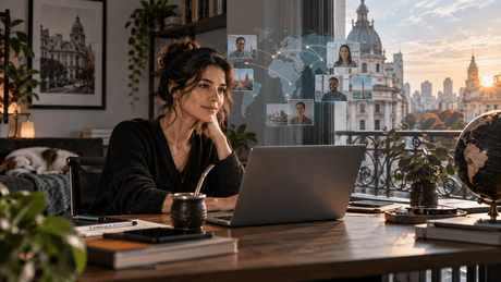 Cómo trabajar para el exterior desde Argentina en 2026: habilidades, portafolio, contrato y factura E - G-Talent.Net