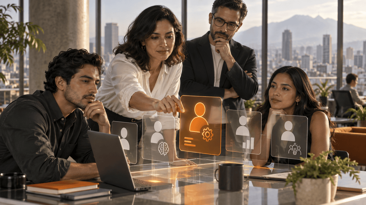 Matriz de habilidades de IA en México 2026: qué evaluar y cómo capacitar por rol - G-Talent.Net