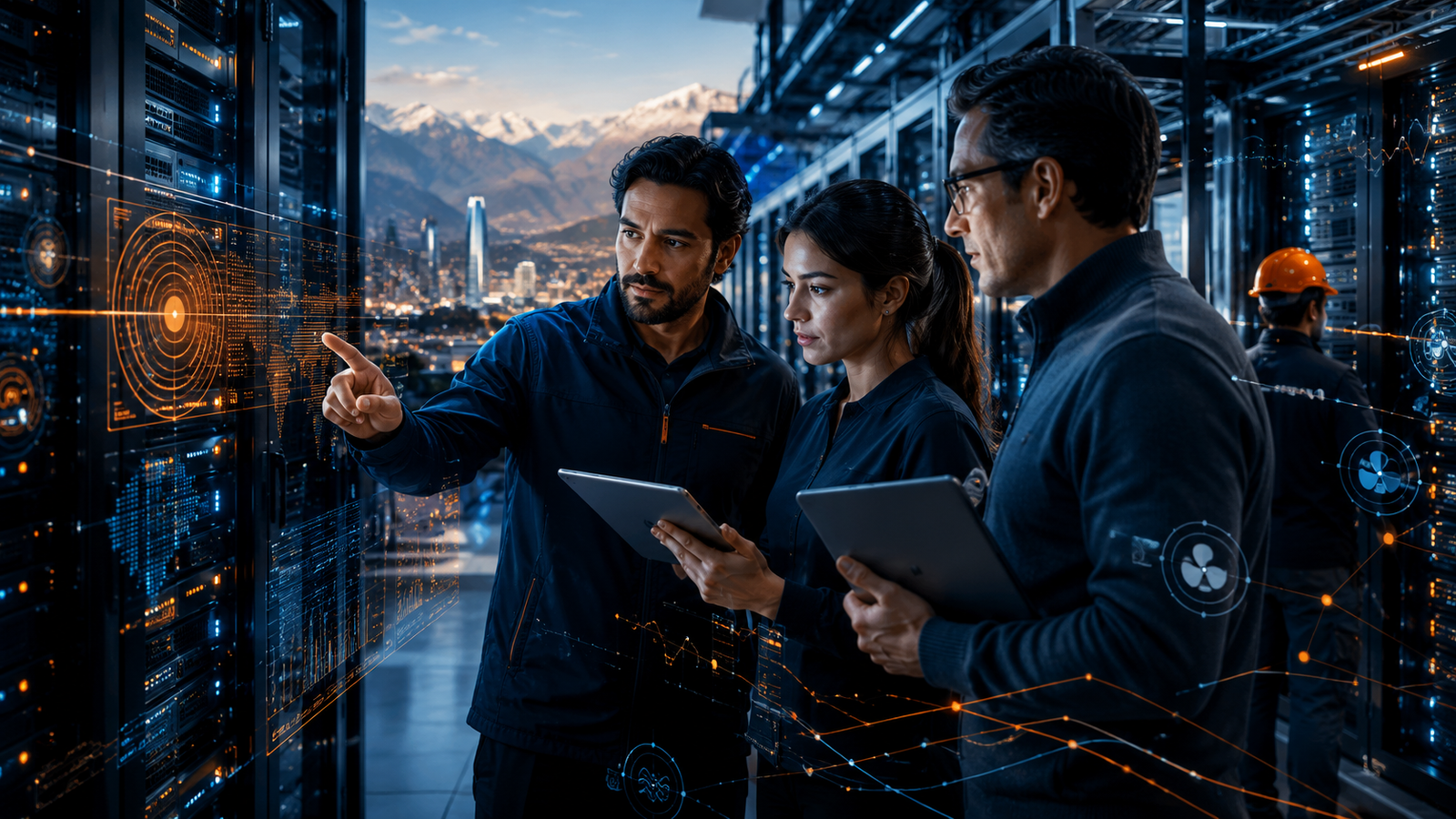 Trabajos en data centers en Chile 2026 con perfiles habilidades y ruta de formación